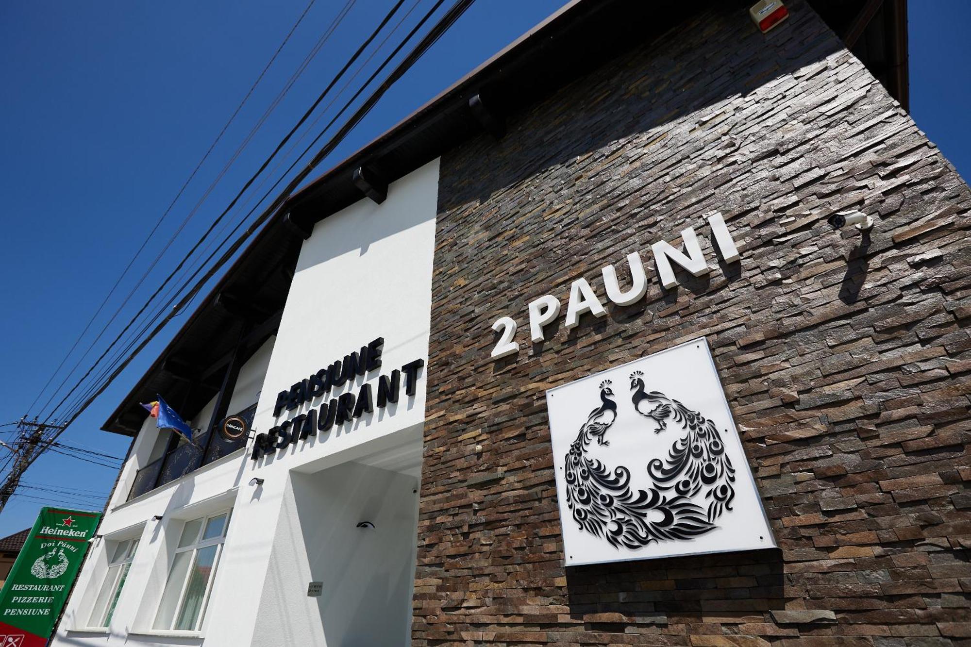 Pensiune Restaurant Pizzerie 2 Pauni Borşa 外观 照片